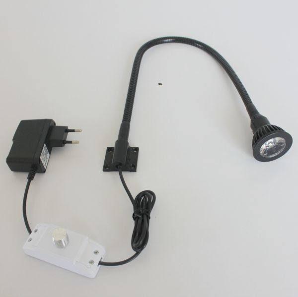flexible led machine work light with dimmer